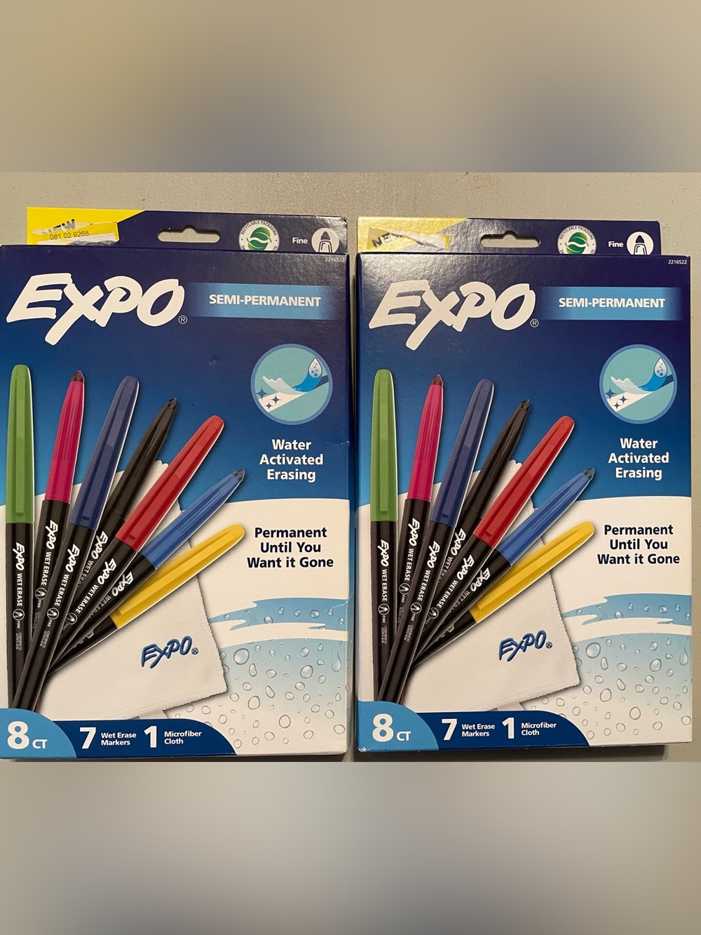 Expo Assorted Color Water-Activated Erasing Markers Bundle New